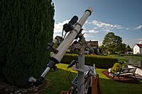 Montierung mit Teleskop